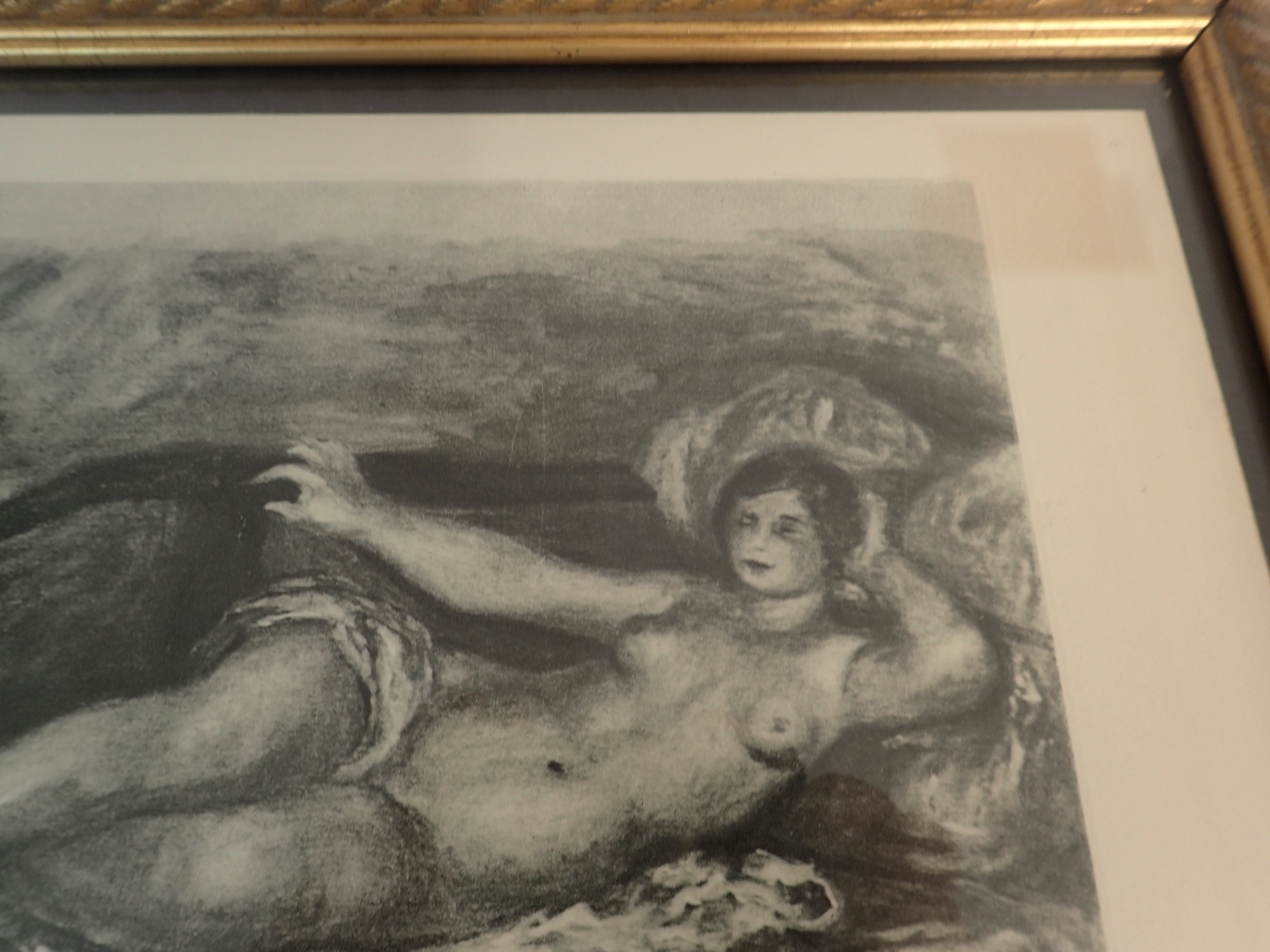 Pierre Auguste Renoir Heliogravure Engraving on Paper