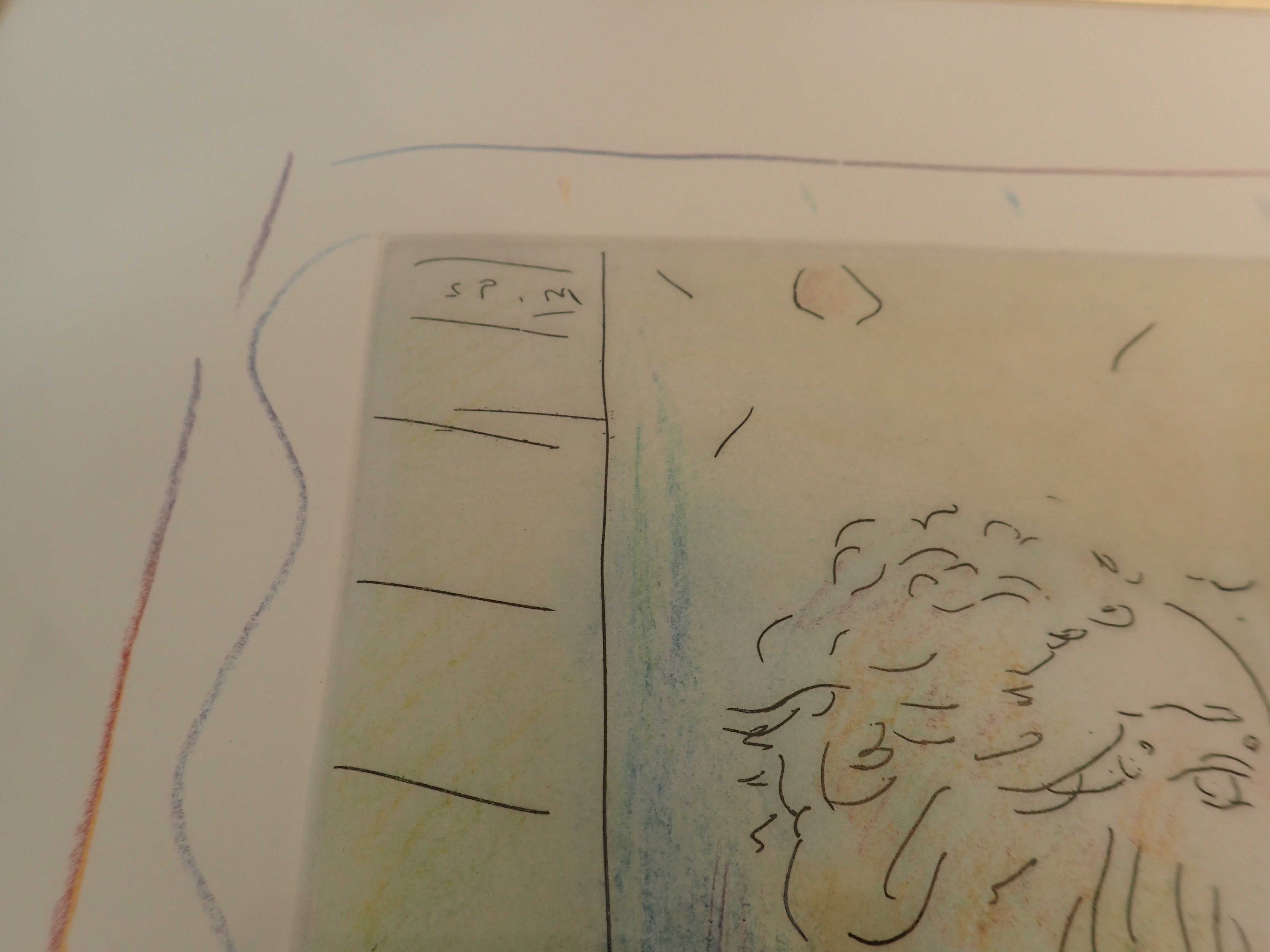 Peter Max Mixed Media Hand Signed