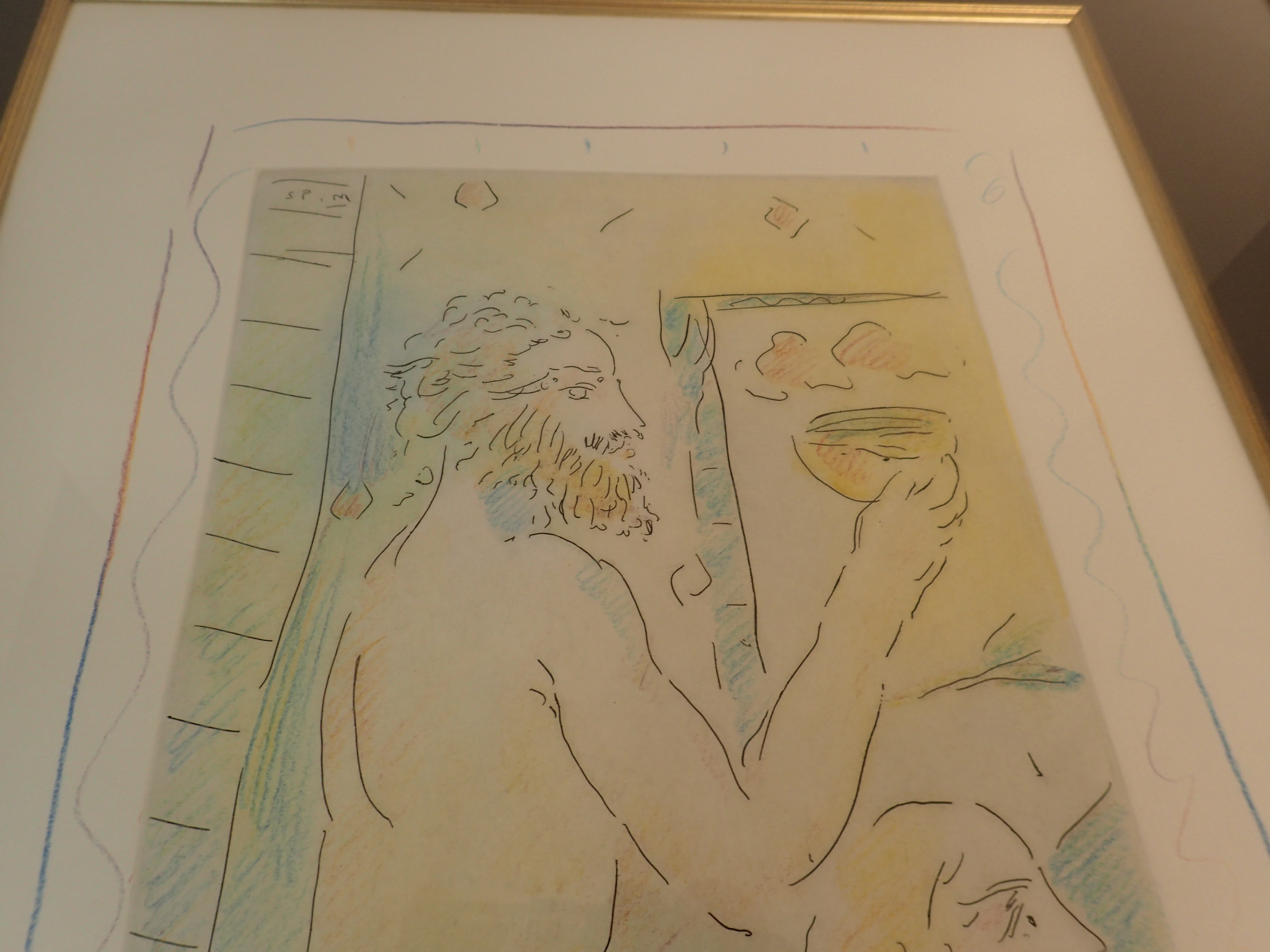 Peter Max Mixed Media Hand Signed