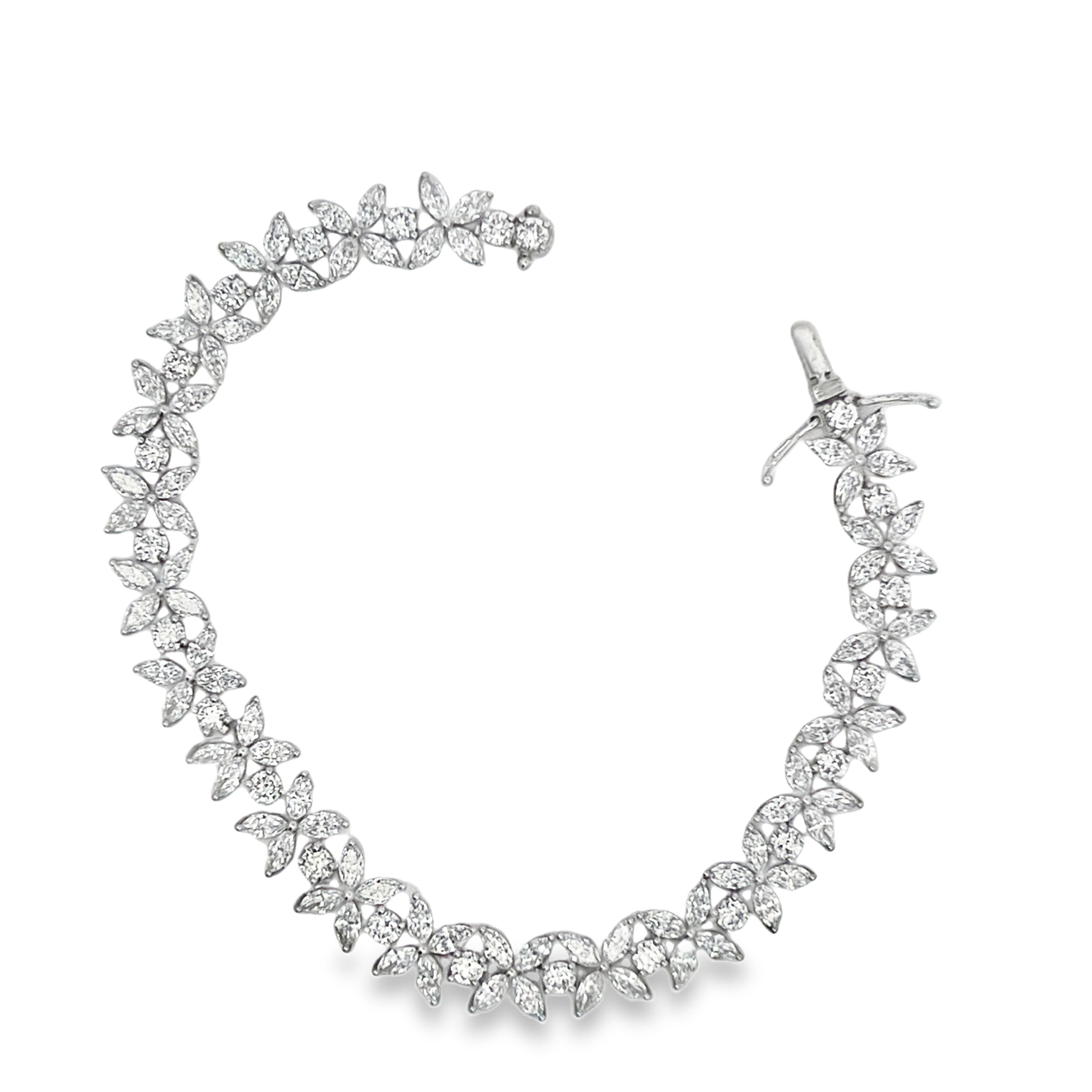 925 Lab Grown Diamond Bracelet
