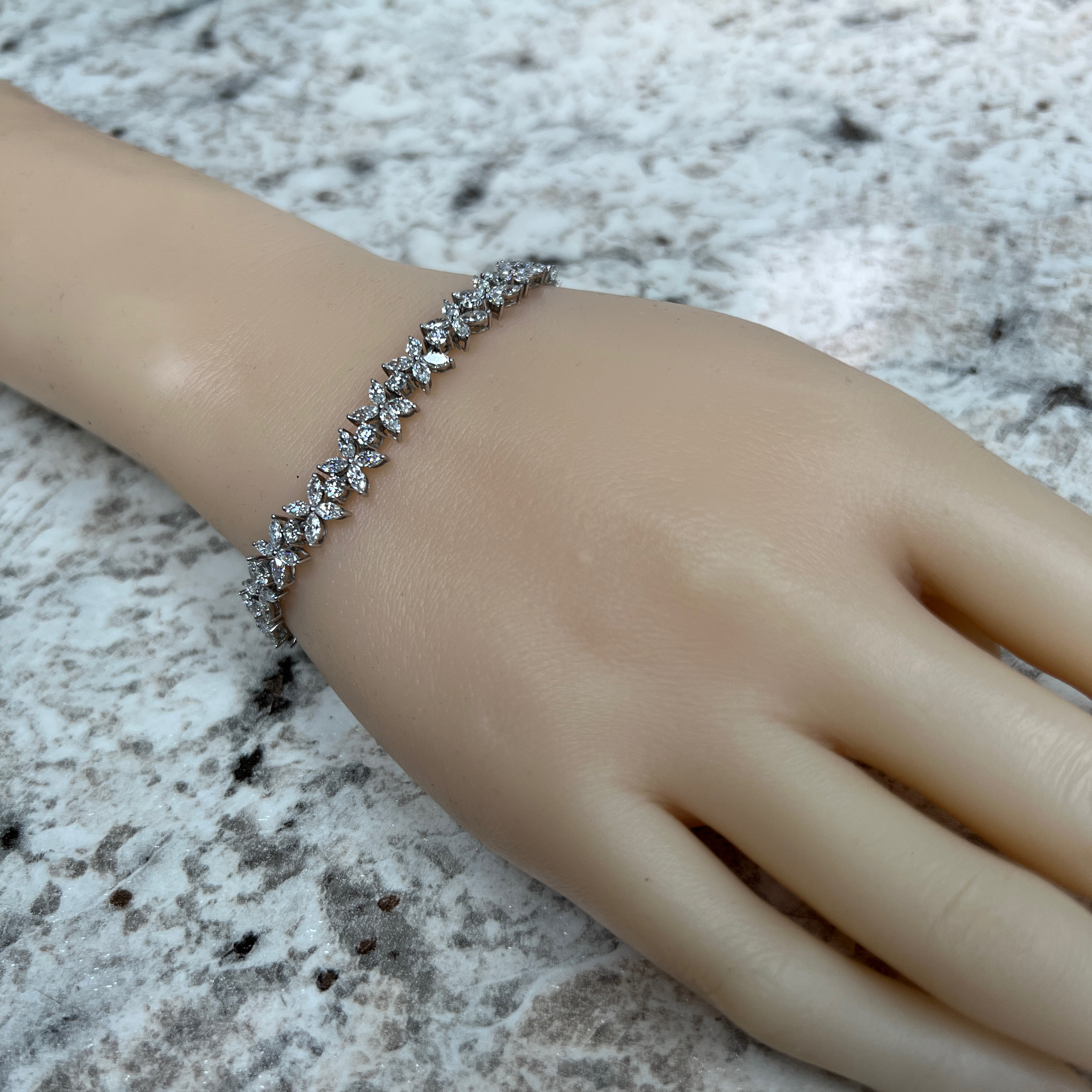 925 Lab Grown Diamond Bracelet