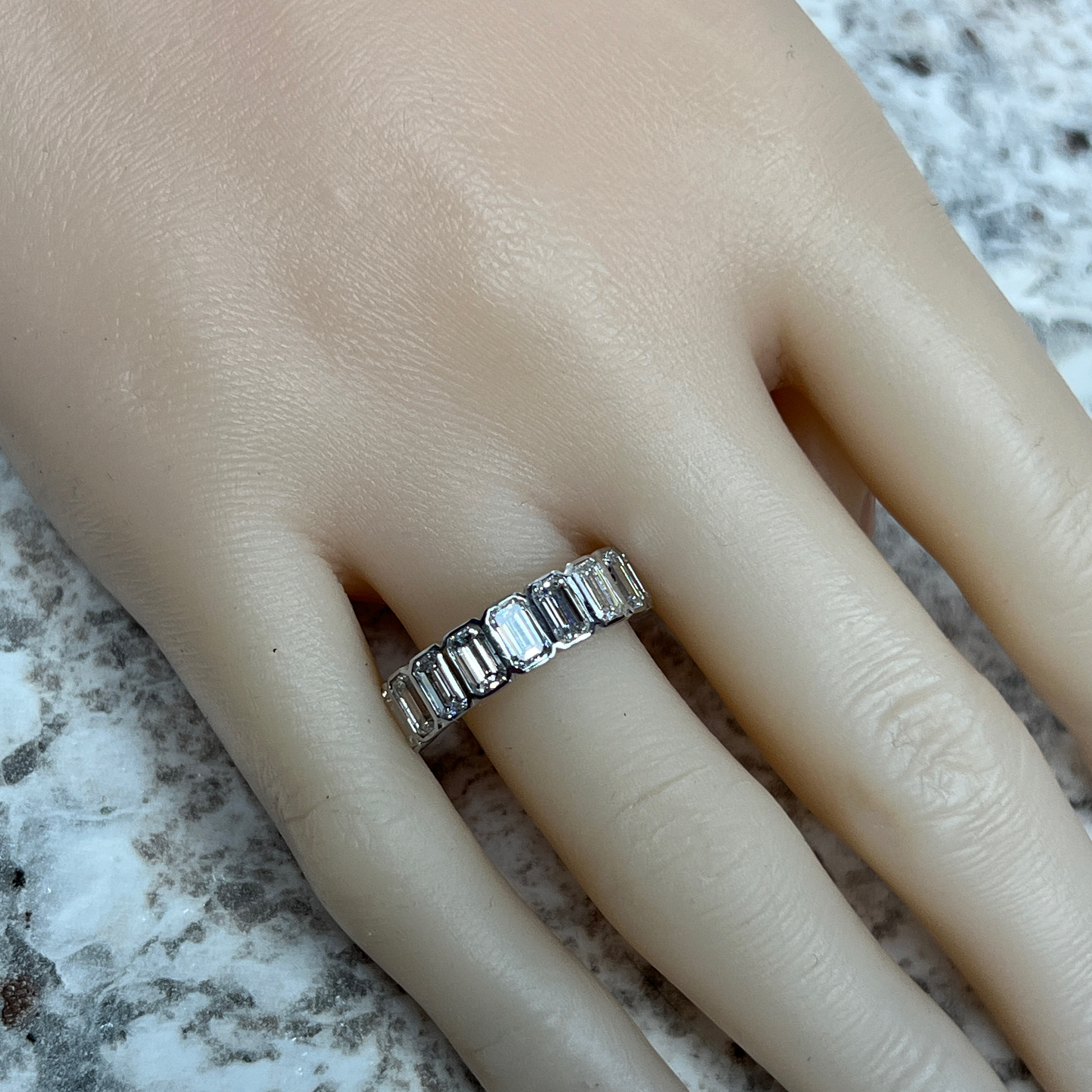 Lab Created Diamond Ring