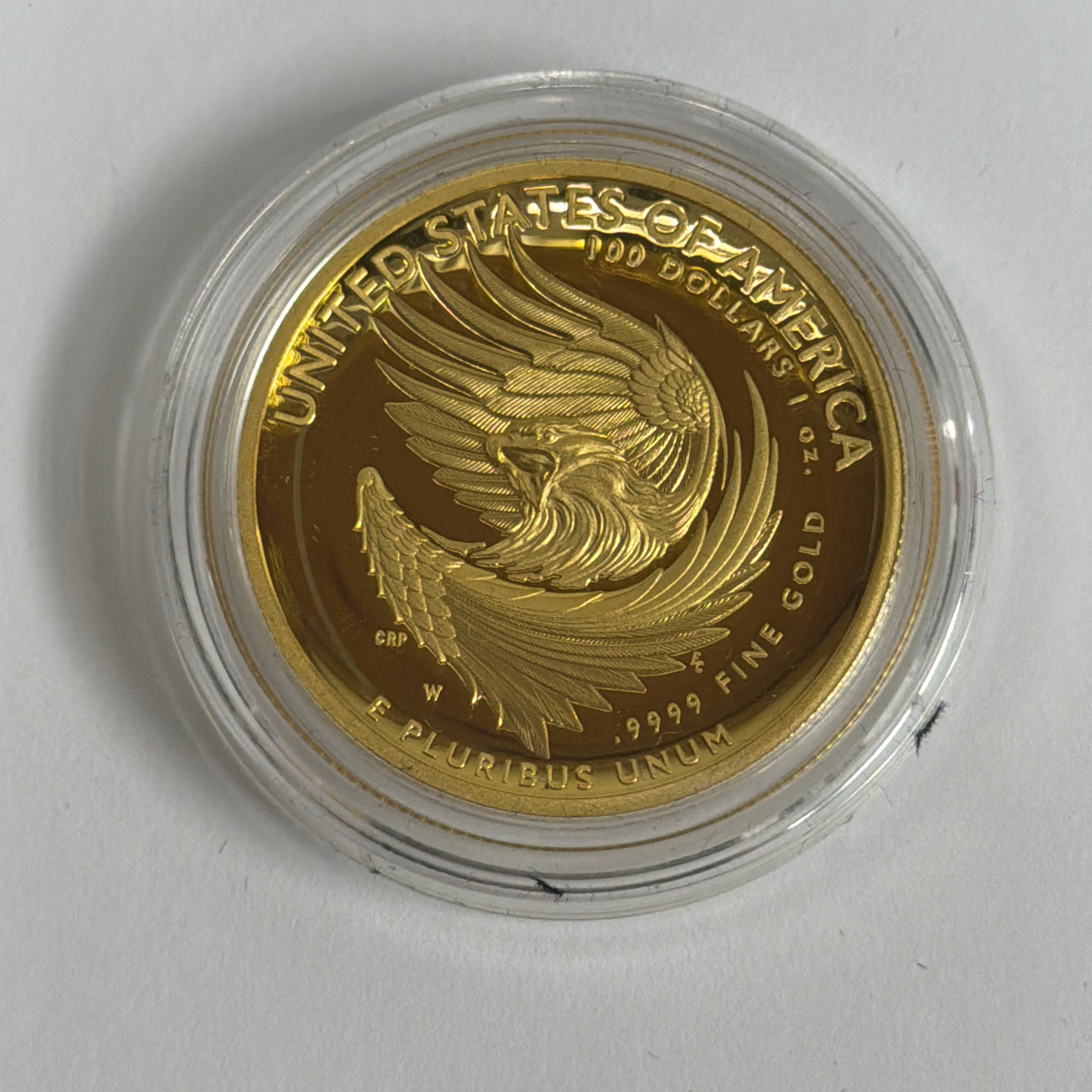 2025 W American Liberty High Relief $100 Coin OGP COA