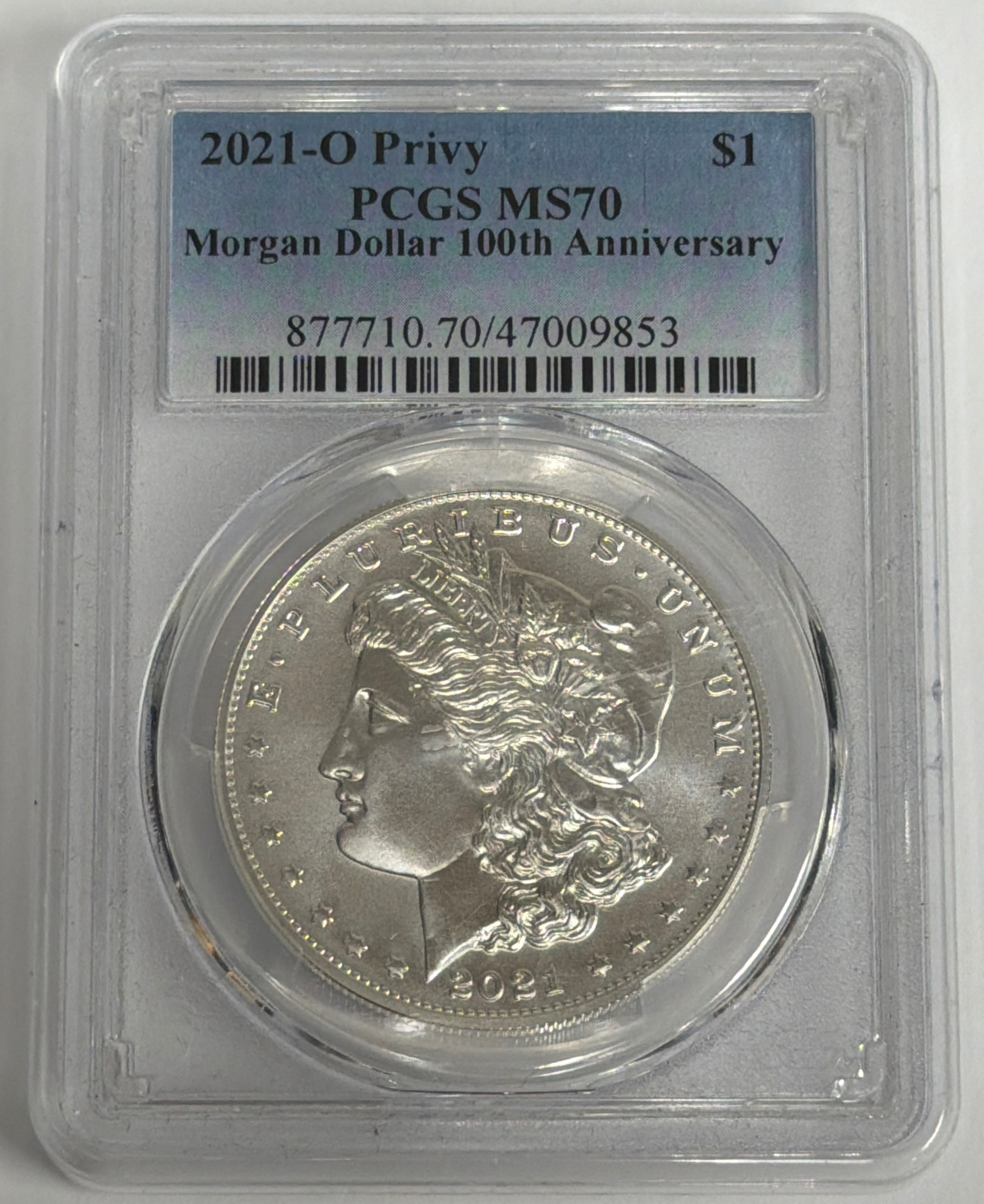 2021 Morgan Dollar 3 Coin Set PCGS MS70
