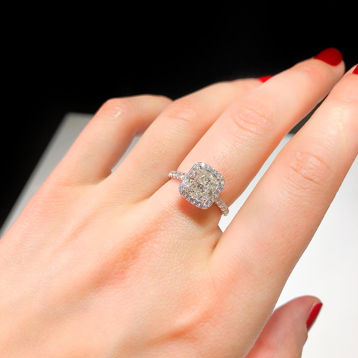 GIA 2.01 Carat Natural Diamond Ring