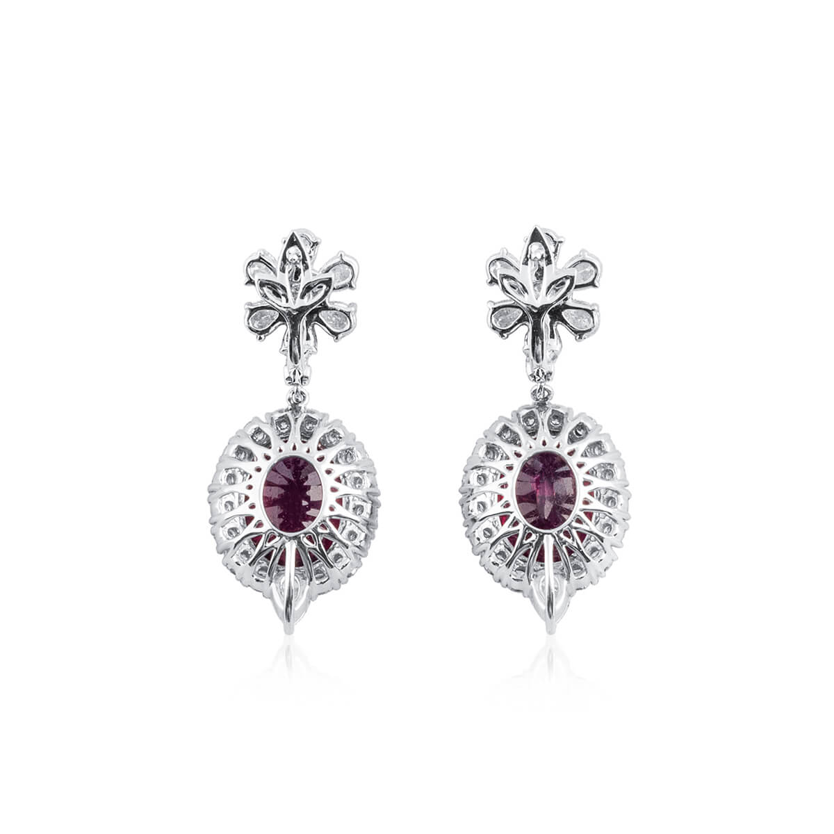 Tourmaline & Diamond Earrings