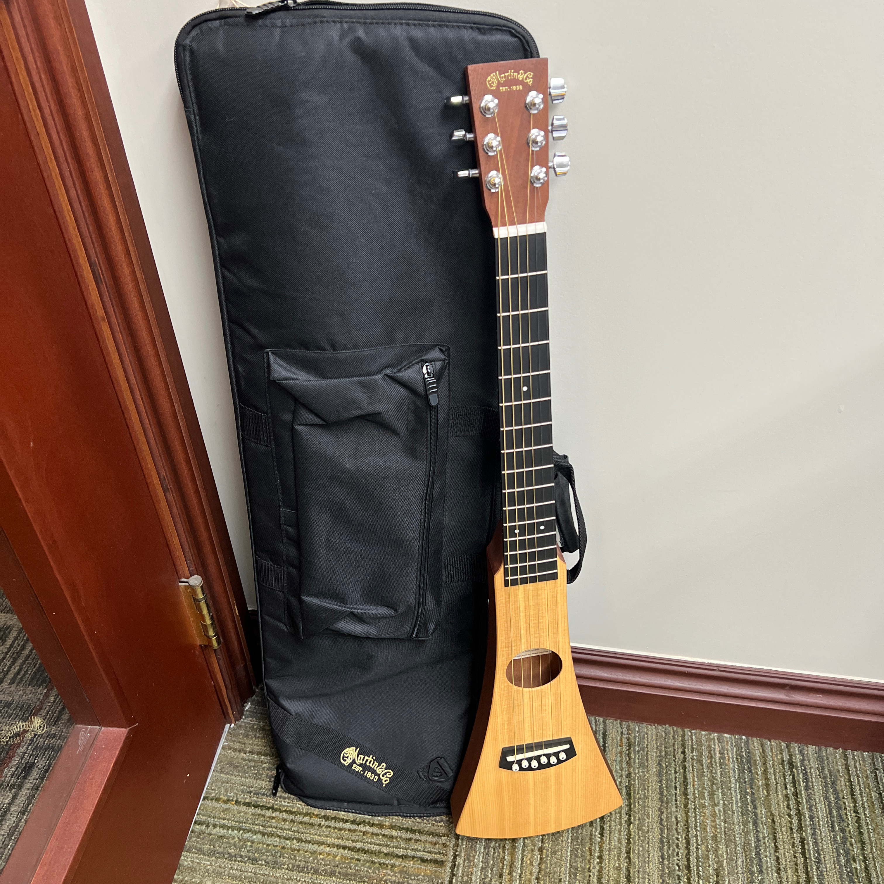 Martin Backpacker Steel-String Acoustic Travel Guitar with Gig Bag
