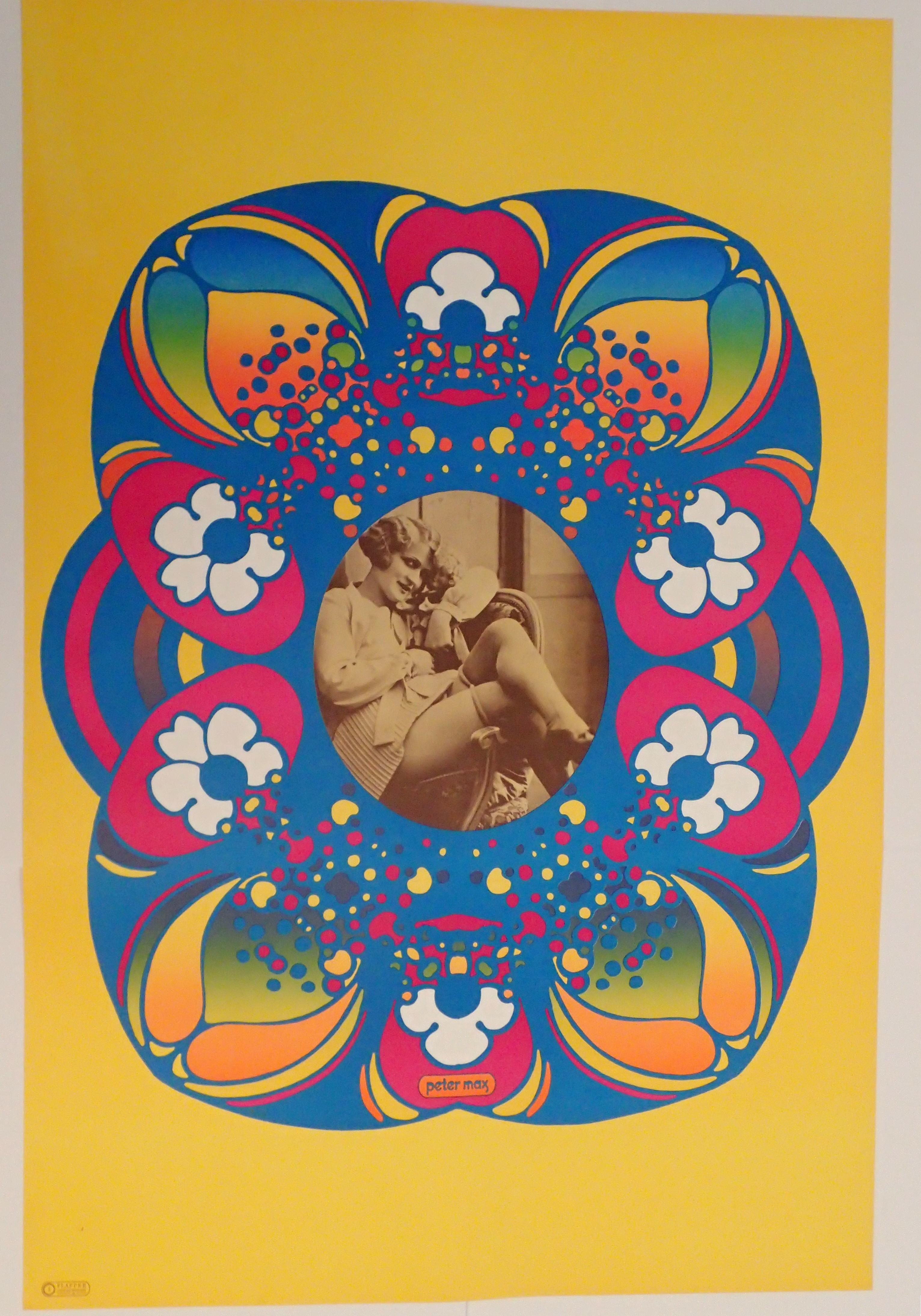 Peter Max Original Split Fountain Technique Lithograph
