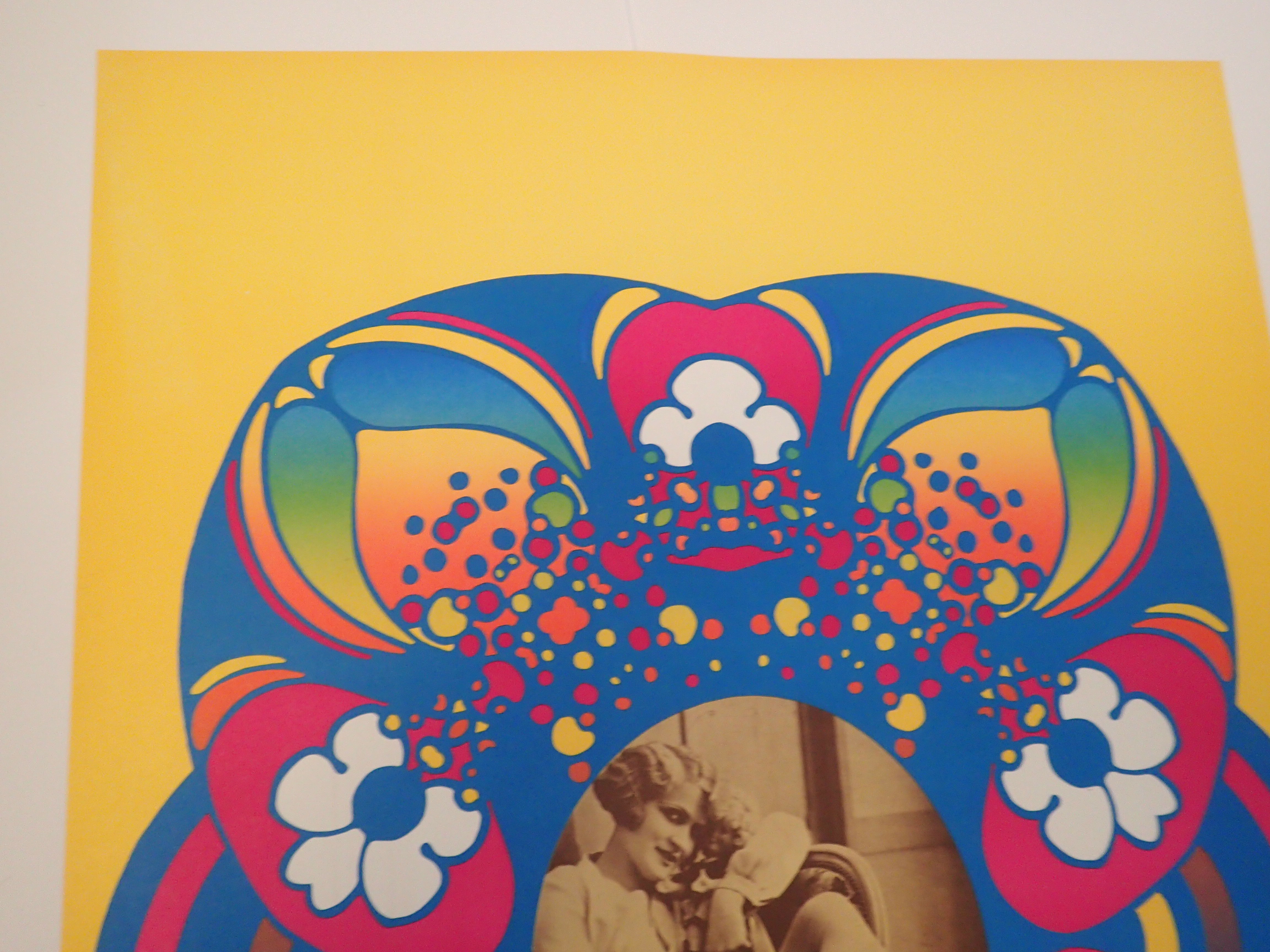 Peter Max Original Split Fountain Technique Lithograph