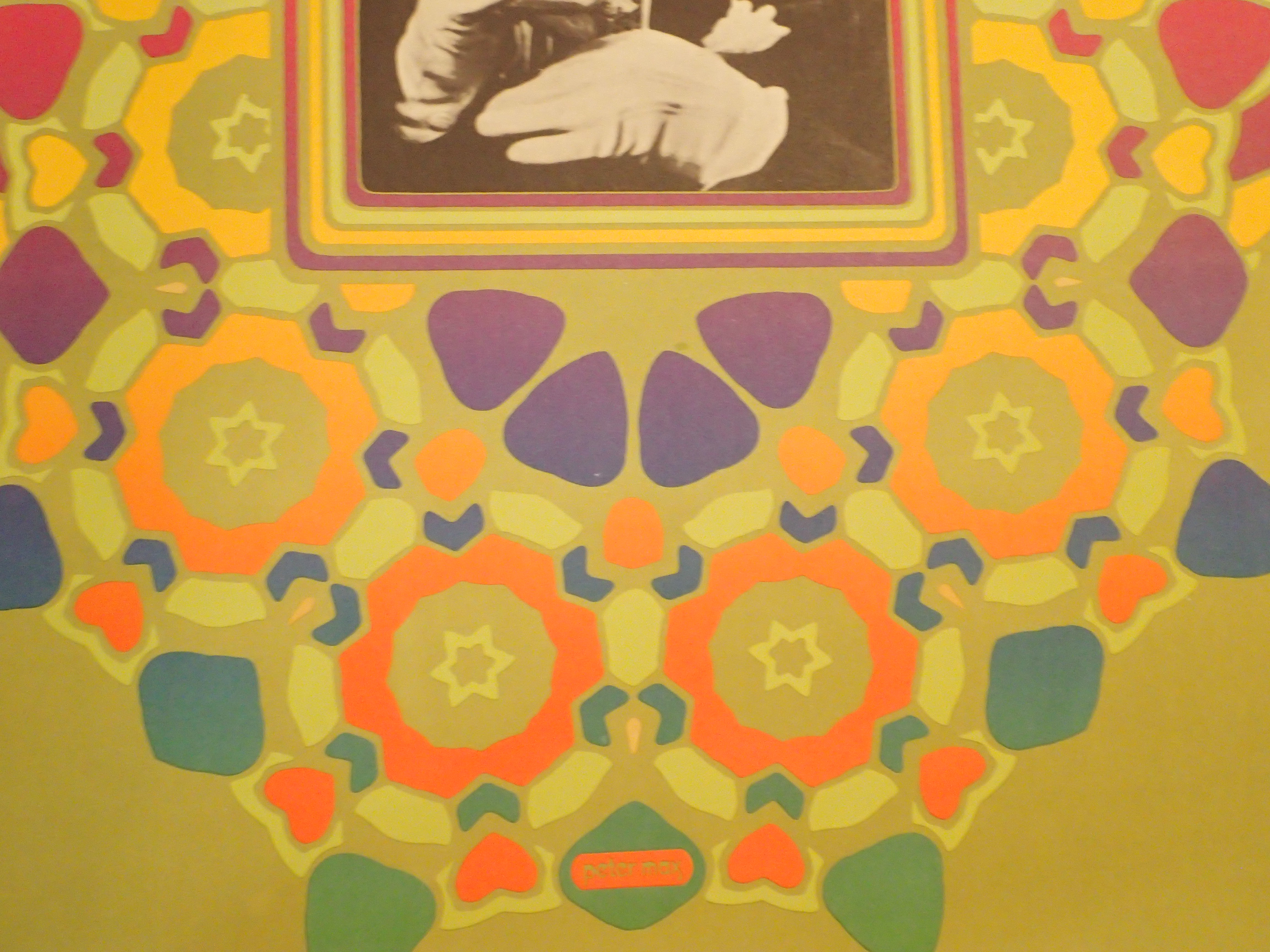 Peter Max Original Split Fountain Technique Lithograph