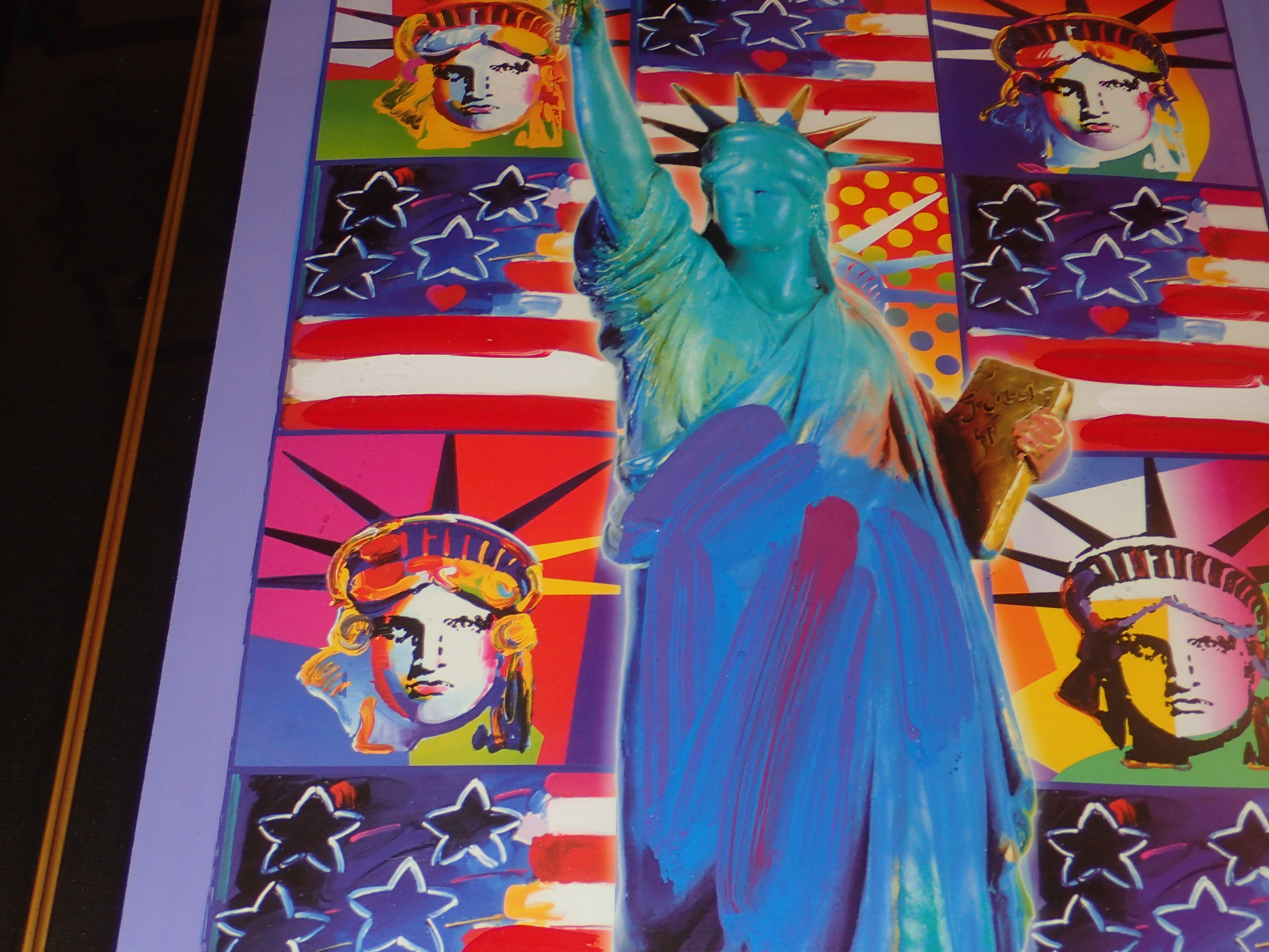 Peter Max Mixed Media Signed 2005