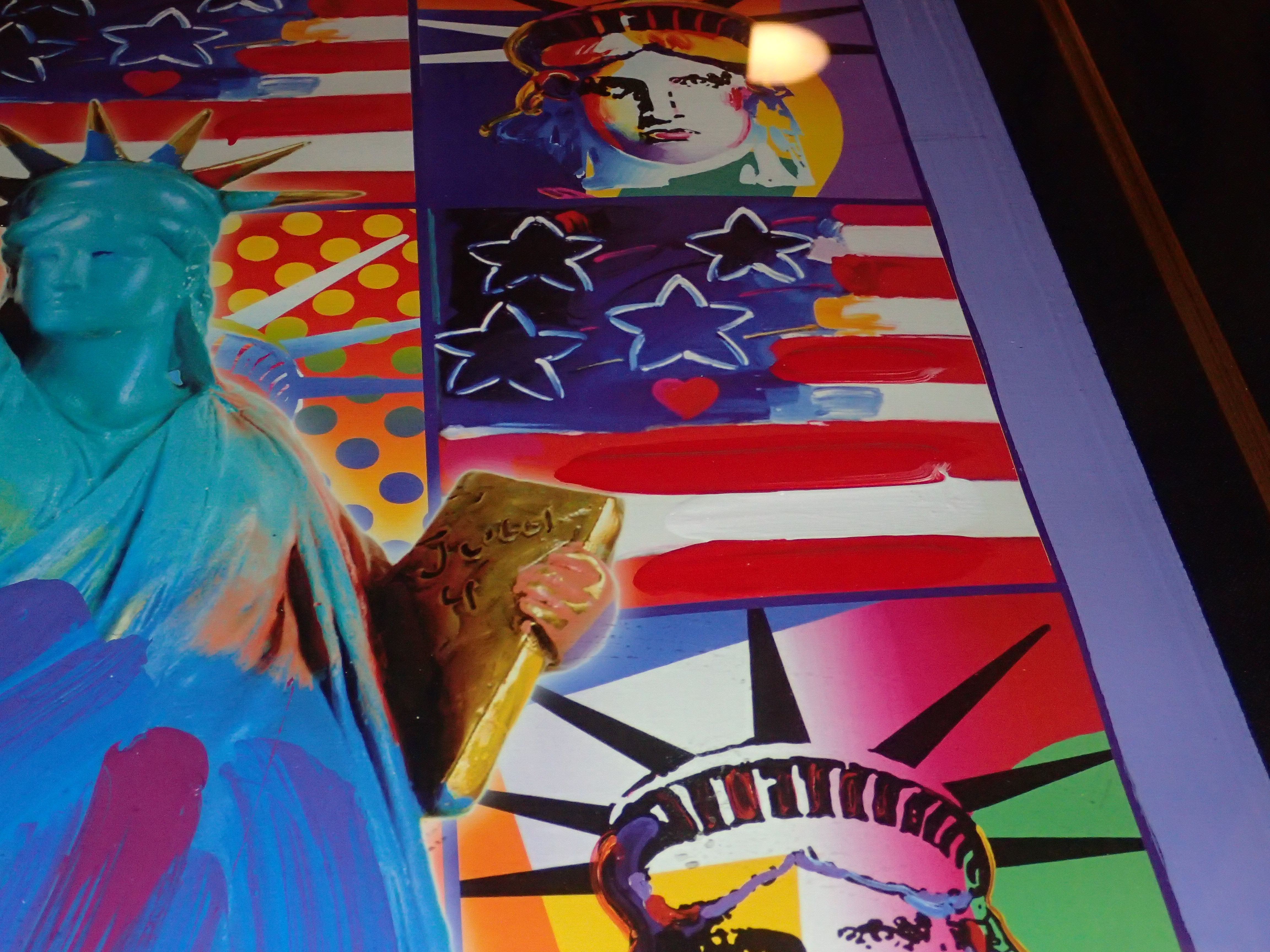 Peter Max Mixed Media Signed 2005