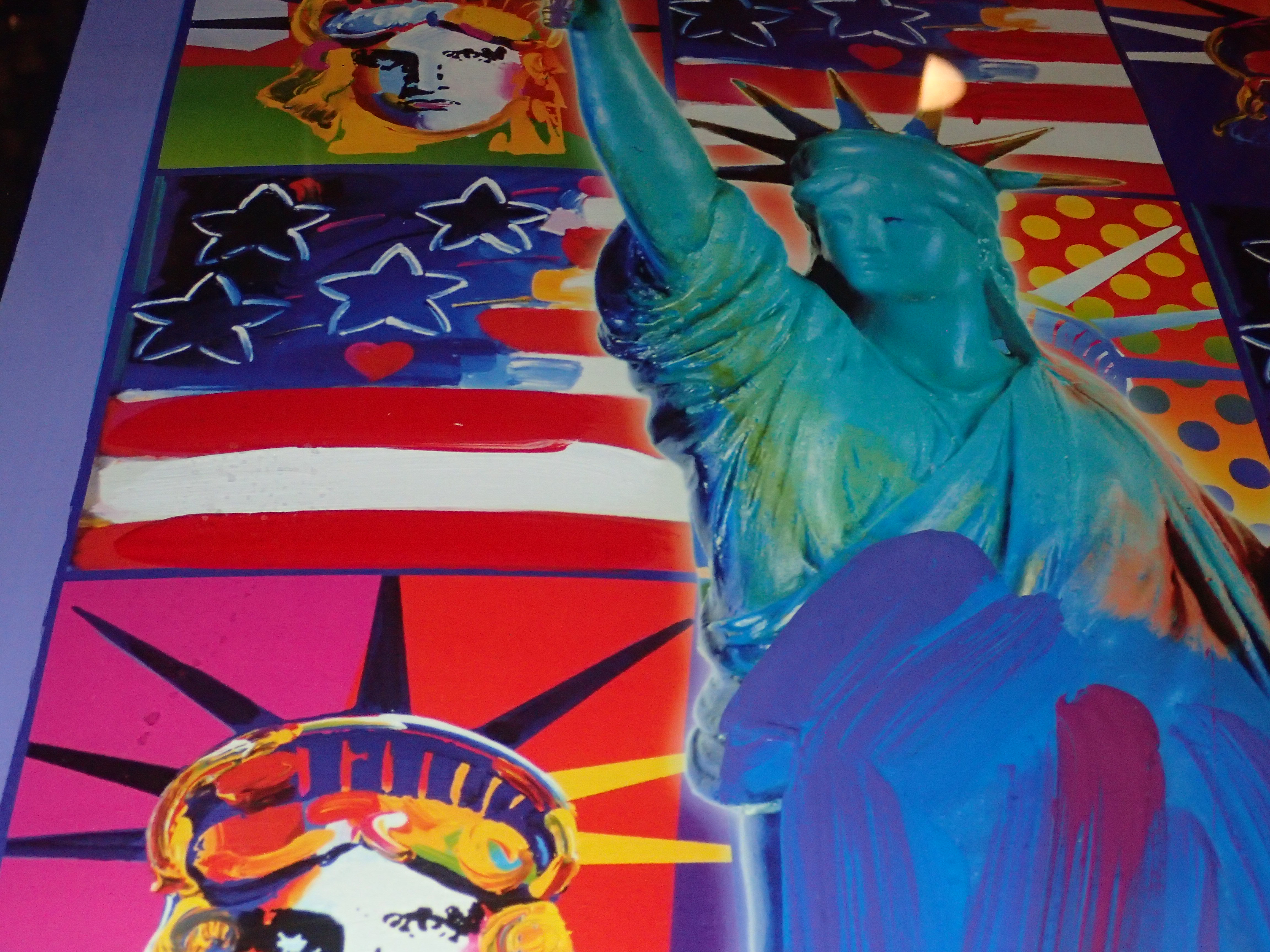 Peter Max Mixed Media Signed 2005