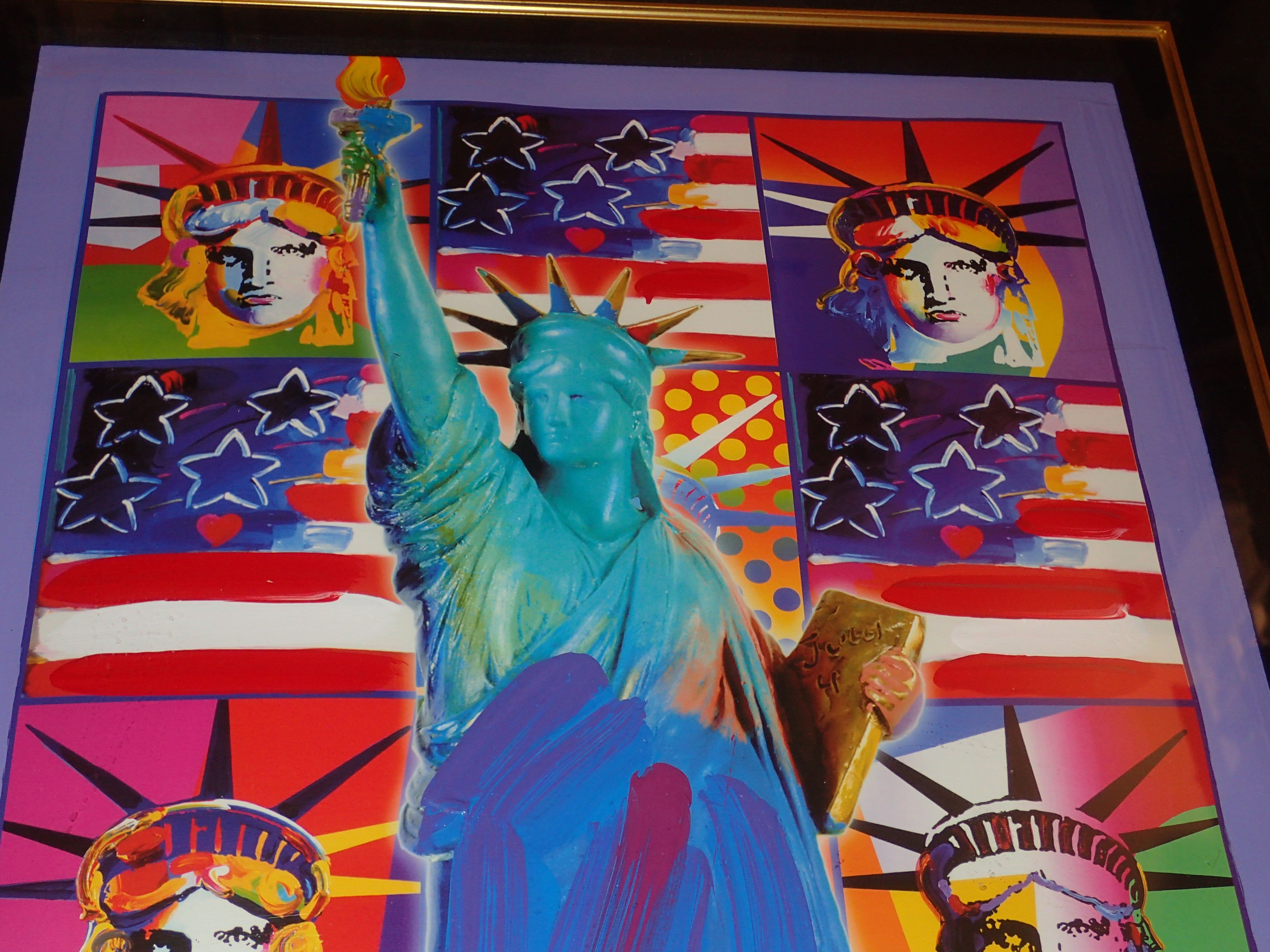 Peter Max Mixed Media Signed 2005