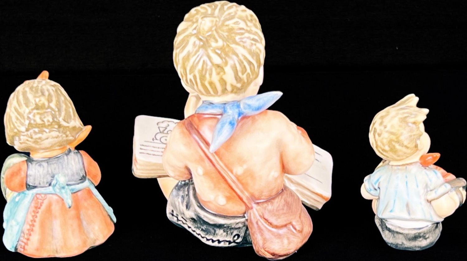 Lot 159 SIX GOEBEL HUMMELS FIGURINES VARIOUS MARKINGS Converse Auctions