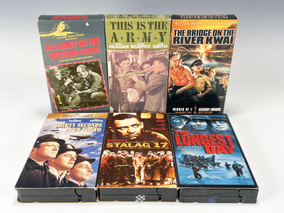 LOT OF CLASSIC WAR FILM VHS TAPES 
Hopefully it isn't the longest day to sell this bridge over 