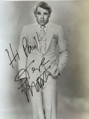 Steve Martin signed photo. GFA authenticated. 8x10 inches
