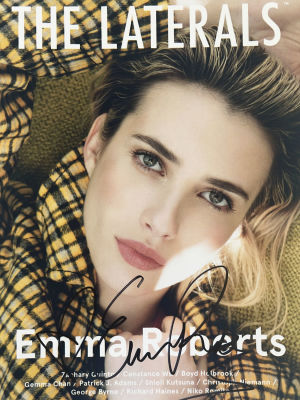 Emma Roberts signed photo. 8x10 inches