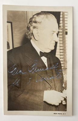 TX Senator Tom Conally signed photo.4x6 inches