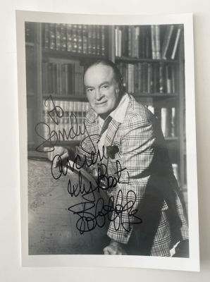 Bob Hope signed photo. 5x7 inches