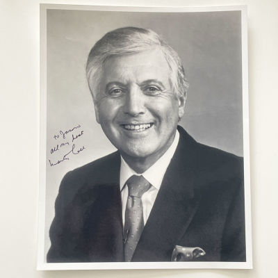 Monte Hall signed photo. 8x10 inches