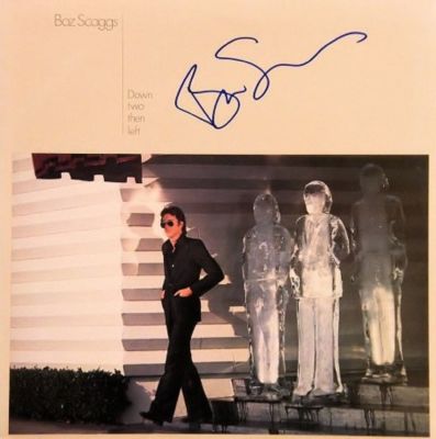 Boz Scaggs signed "Down Two Then Left" album. Boz Scaggs 1977 "Down Two Then Left" album 