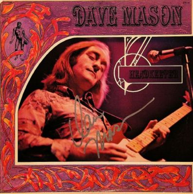 Dave Mason signed Headkeeper album. Dave Mason's 1972 hit Headkeeper album autographed by Dave Mason.