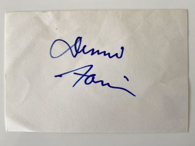 Dennis Franz Signature Cut - 4x6 inches
