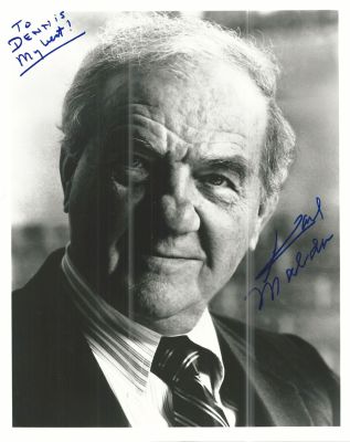 Karl Malden signed photo. 8x10 inches