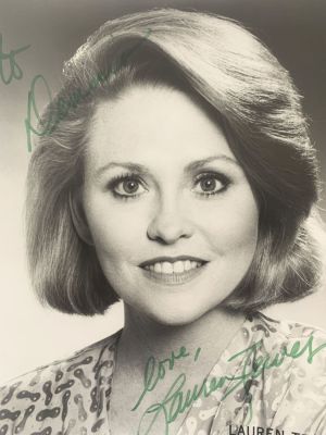 Lauren Tewes signed photo. 8x10 inches