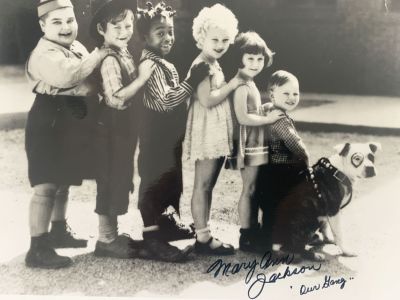 Our Gangs Mary Ann Jackson signed photo. Mary Ann Jackson signed photo. 8x10 inches