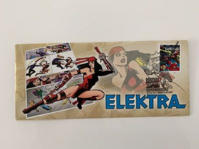 Elektra First Day Cover. Marvel Comics Elektra First Day Issue July 26 2007