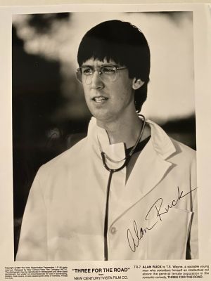 Three for the Road Alan Ruck signed movie photo. 8x10 inches
