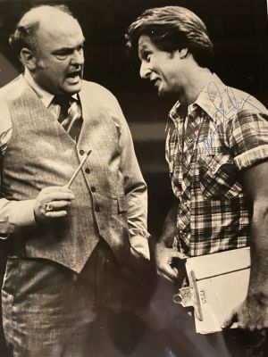 WKRP in Cincinnati Gary Sandy signed photo. 8x10 inches