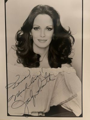 Jaclyn Smith signed photo. 8x10 inches