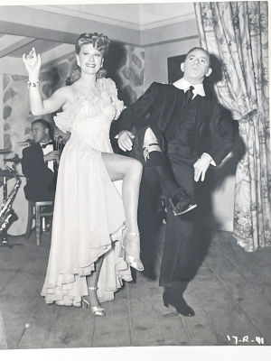 Joan Davis and Eddie Cantor photo. 10x8 inches