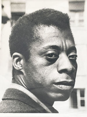 James Baldwin photo. 8x10 inches