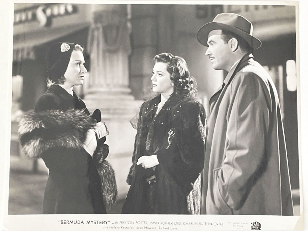 Bermuda Mystery (1944) original vintage movie photo. 8x10 inches