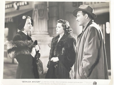 Bermuda Mystery (1944) original vintage movie photo. 8x10 inches