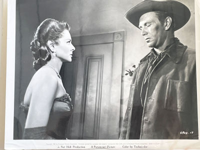 Original 1950 vintage Nat Holt movie photo. 8x10 inches