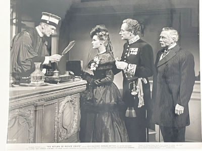 The Return of Monte Cristo original 1946 vintage movie photo. 8x10 inches