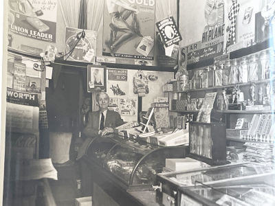 Tobacconist vintage photo. 8x10 inches