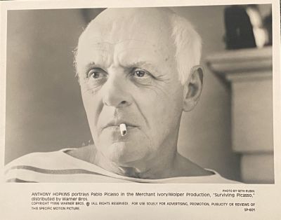Surviving Picasso Anthony Hopkins movie photo. 8x10 inches