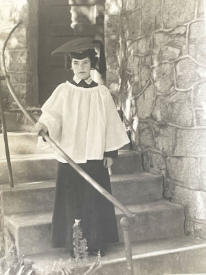 Young school boy vintage photo. 8x10 inches