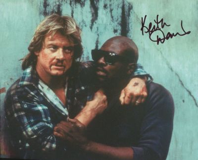 Keith David signed movie photo.