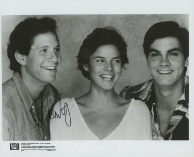 Steve Guttenberg Police Academy signed photo. Steve Guttenberg signed photo