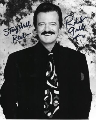 Robert Goulet signed photo. 8x10 inches