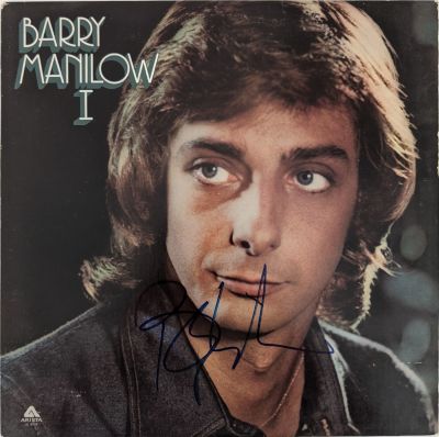 Barry Manilow I Signed Album. Barry Manilow I Album Autographed by Barry Manilow - 12x12 inches 