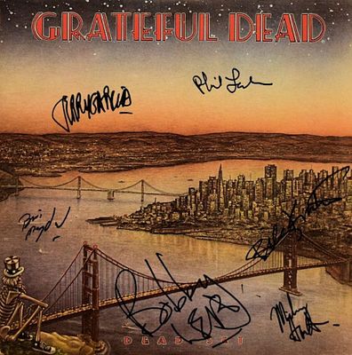 The Grateful Dead Dead Set signed album. The Grateful Dead Dead Set 1981 signed album 