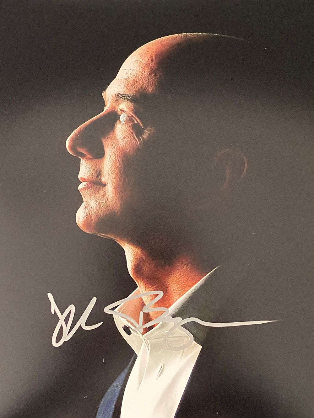 Amazon Founder Jeff Bezos signed photo. 8x10 inches